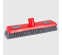 La Briantina Brosse à planchers Genève avec œillets en Tissu, greffage à vis Universel Fibres rigides ondulées 27,5 x 6 cm, 100% polypropylène