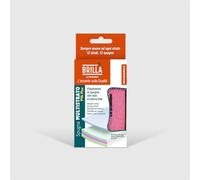 La Briantina Éponge Multicouche en PVA - 12 Couches séparables, Multicolore - Nettoyage de Salle de Bain, Cuisine, vitres et miroirs, 11,5 x 7 x 2 cm