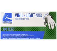 La Briantina Lot de 100 gants jetables en vinyle, pour petite taille, 6-6 ½