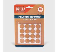 La Briantina Lot de 16 Patins en liège Ronds pour Meubles, Meubles, Meubles, Meubles, sols, diamètre 2 cm