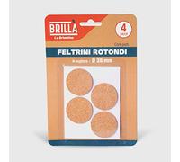 La Briantina Lot de 4 Patins en liège Ronds pour Meubles, Meubles, Meubles, Meubles, sols, diamètre 3,8 cm