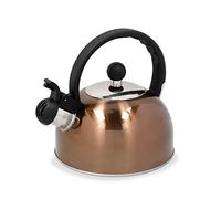 La Cafetière Bouilloire sifflante 1.3l en acier inoxydable effet cuivre