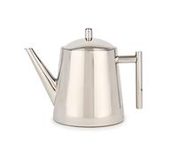 Théière inox 1.5 L avec infuseur La Cafetière KitchenCraft 8 tasses