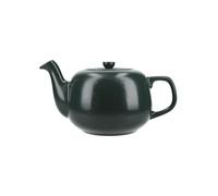 La Cafetière Théière classique traditionnelle avec poignée confortable et bec verseur anti-goutte, sert 4 tasses, pour sachets de thé, facile à nettoyer, passe au lave-vaisselle, 1,2 l, vert