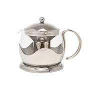 La Cafetière Théière en verre avec infuseur Argenté 1 l