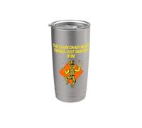 La chaîne sur mes sautes d'humeur vient de casser drôle sarcastique Gobelet isotherme en acier inoxydable double paroi