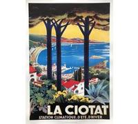 LA CIOTAT Station climatique - 50x70 cm - AFFICHE / POSTER G