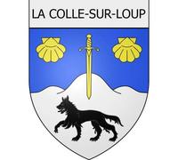 La Colle-sur-Loup 06 ville Stickers blason autocollant adhésif - Taille : 17 cm