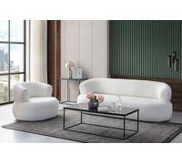 La combinaison parfaite : un canapé et un fauteuil au style tendance