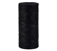 La Cordeline Ficelle Jute 2mm ±160m Noir ׀ Corde Emballage, Ficelle Bricolage, de décoration, Jardin