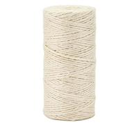 La Cordeline Ficelle Jute Blanc 2mm ±160m ׀ Corde Naturelle pour Mariage, Décoration, Fleuriste, Emballage, Bricolage | Résistante & Facile à Nouer