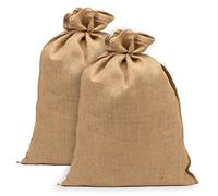 La Cordeline Lot 2 Sacs Toile de Jute 36x51 cm 425 GR/m², 10 kg - ACJN120S-L2, Naturelle