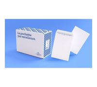 La Couronne Enveloppe blanche Premium C4 229 x 324 mm 90g sans fenêtre - autocollante bande protectrice - Lot de 250