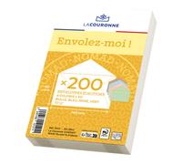 La Couronne – Enveloppe 90 x 140 mm Élections 80 g Couleurs assorties – Boîte de 200