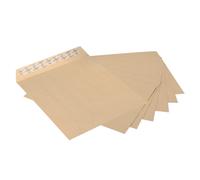 La Couronne Pochette kraft armé brun PEFC 24 - 260 x 330 mm 130g sans fenêtre - Sans soufflet - Autocollante bande protectrice - Lot de 250