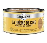 Libéron La crème de cire pour bois, en pâte, Incolore 500ml