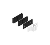 LA CROISEE DS DS6812-036 - Gâche haute blanche RAL 9010