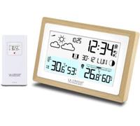 La Crosse Technology Station météo WS6282W-MAC contour bois, intérieur, électrique