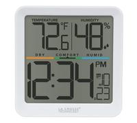 La Crosse Technology Compteur de confort intérieur 302-1408-TBP avec heure et date