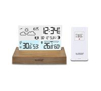La Crosse Technology Station météo WS6207 design moderne sans fil effet bois