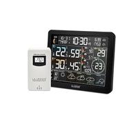 La Crosse Technology Station météo SW405 – Wifi, Prévisions 4 jours – Noir