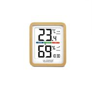 La Crosse Technology WS6281W-MAC - Station thermo-hygromètre finition bois, rétro-éclairage, aimant
