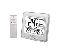 La Crosse Technology Station météo WS6811WHI-SIL avec alertes de température Blanc et Argent