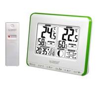 La Crosse Technology – Station météo WS6812 – Phases de lune, alertes de température – Vert