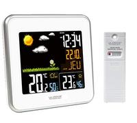 La Crosse Technology - WS6821 Station Météo avec écran Colorée - Blanc