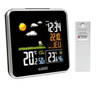 La Crosse Technology - WS6821 Station Météo avec écran LCD coloré - Noir