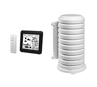 La Crosse Technology - WS6823 Station Météo avec Prévisions et signal DCF & TFA Dostmann Housse de Protection pour émetteur extérieur, 98.1114.02, Facile à Monter, Blanc 10,2 x 9,5 x 17,5 cm