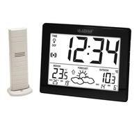 LA CROSSE TECHNOLOGY WS9180IT-B-BAT Station météo complète et grand écran - Noir