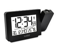 La Crosse Technology - WT522 Réveil radio-piloté avec projection – Noir