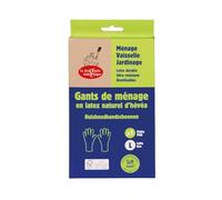 La droguerie écologique 4144 Paire de Gants Latex FSC