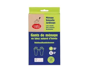 La droguerie écologique 4144 Paire de Gants Latex FSC