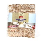 LA DROGUERIE ÉCOLOGIQUE - Grattoir à récurer en cuivre 1 unité