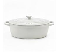 Iena36 cocotte en fonte beige 36cm