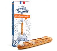 La French Baguette - Kit Do it Yourself une baguette française maison, préparation pain à offrir avec farine, levure et papier sulfurisé, idée cadeau, souvenir de Paris (La Tour Eiffel)