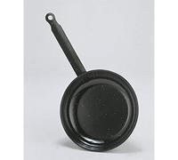 La Idéal émaillé Poêle à frire peu profondes, Noir, Acier, Noir , 28 cm