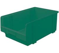 LA-KA-PE Boîtes de rangement ouvertes L462/423xl306xH201mm PS vert LA-KA-PE Quantité:8