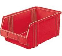 LA KA PE Bac à bec taille 2 rouge longueur 350 / 300 x largeur 200 x hauteur 150mm en polystyrène empilable - LK2