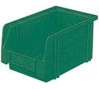LA KA PE Bac à bec taille 3 vert longueur 230 / 200 x largeur 140 x hauteur 130mm en polystyrène empilable - LK3