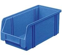 LA KA PE Bac à bec taille 3A bleu longueur 290 / 245 x largeur 140 x hauteur 130mm en polystyrène empilable - LK3A