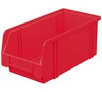 LA KA PE Bac à bec taille 3A rouge longueur 290 / 245 x largeur 140 x hauteur 130mm en polystyrène empilable - LK3A