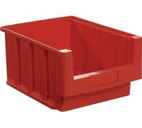 LA-KA-PE Bac de rayonnage VKB L300 x l230 x H150 mm rouge PP - VKB 300/230 ROT
