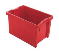 LA-KA-PE Bacs gerbables-emboîtables PP bleu L600xl400xH350mm LA-KA-PE Quantité:1