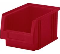 LA-KA-PE boîte de rangement à façade ouverte PLK L230 x L150 x H125 mm PP rouge - 01750 02 01