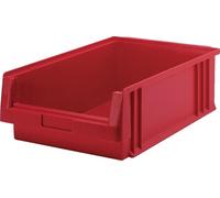 LA-KA-PE boîte de rangement ouverte PLK L330 x L213 x H150 mm PP rouge - 01550 02 01