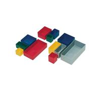 LA KA PE Boîte d'insertion rouge L162xl108xH63mm pour boîtes d'assortiment PS 25 pcs. / UV - E63-4