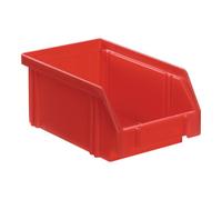 LA-KA-PE Boîtes de rangement ouvertes L160/140xl105xH75mm PS rouge LA-KA-PE Quantité:25
